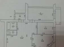 4-к квартира, 90 м², 8/10 эт.