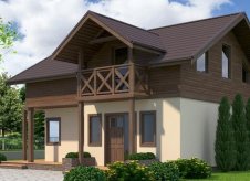 Дом 151 м² на участке 10 сот.