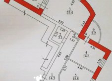 3-к квартира, 89 м², 12/16 эт.