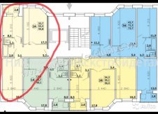 2-к квартира, 55 м², 1/9 эт.