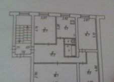 4-к квартира, 90 м², 5/6 эт.