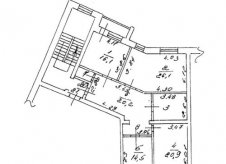 3-к квартира, 112.4 м², 2/6 эт.