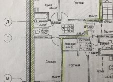 2-к квартира, 58.7 м², 5/5 эт.