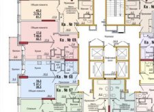2-к квартира, 60 м², 7/22 эт.