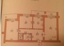 3-к квартира, 61 м², 9/9 эт.