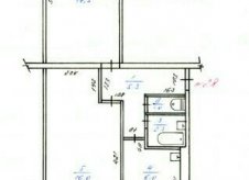 2-к квартира, 48.9 м², 5/5 эт.