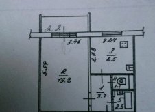 1-к квартира, 37 м², 2/9 эт.
