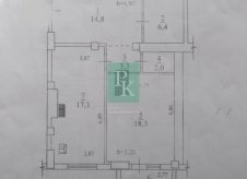 1-к квартира, 61 м², 5/5 эт.