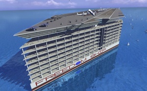 В Соединенных Штатах Америки архитекторы разработали уникальный проект, который поражает воображения своими масштабами. Американцы задумали построить не просто огромный корабль, а настоящий город, который будет бороздить просторы океана. И имя ему «Корабль Свободы».