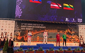 Турнир проходил в Будапеште. Сочинец Эдуард Гаспарян стал чемпионом Европы по каратэ среди юниоров. Он выступал в составе российской сборной в весовой категории до 70 килограммов.