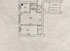 2-к квартира, 42.2 м², 3/5 эт.