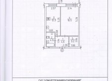 1-к квартира, 41 м², 1/10 эт.