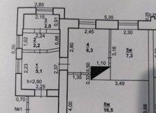 Дом 50 м² на участке 5 сот.