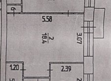 2-к квартира, 44 м², 4/5 эт.
