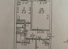 3-к квартира, 67 м², 4/4 эт.