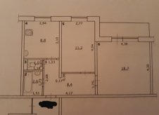 2-к квартира, 50.7 м², 9/10 эт.