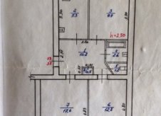 3-к квартира, 63.4 м², 3/5 эт.