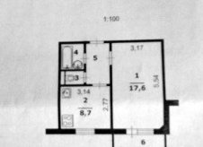 1-к квартира, 34 м², 4/10 эт.